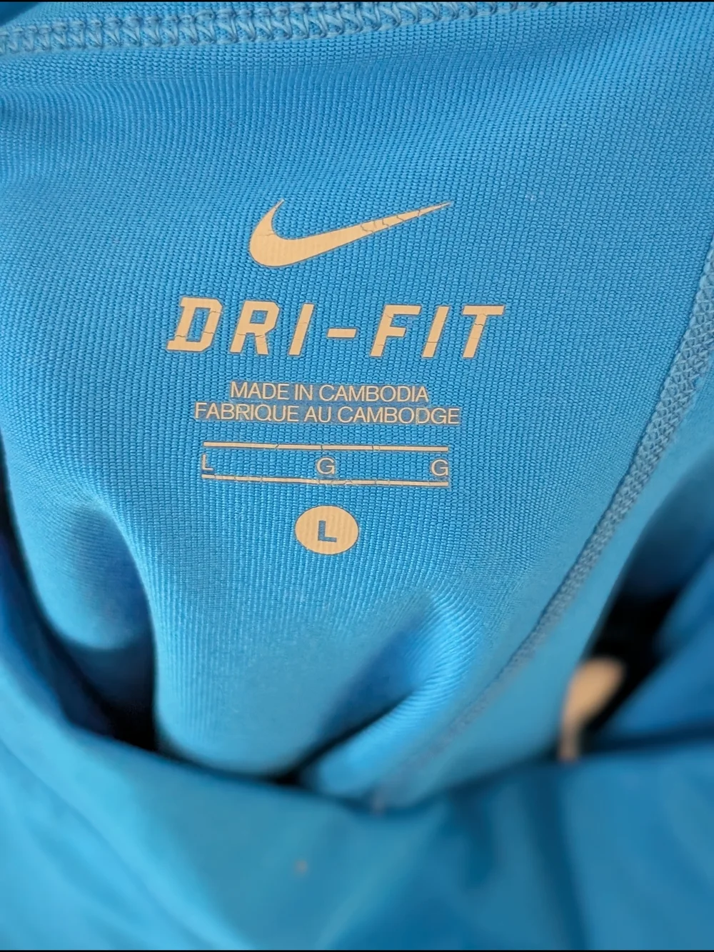 Nike Blue Dri-Fit Athletic Skort